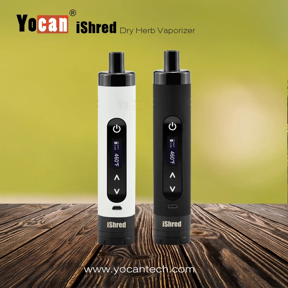 
Yocan Ishred dry herb vapor is a fast heating handheld true baking vaporizer 