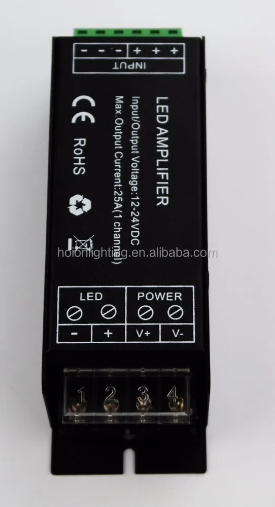 New Product 300W/600W Single Color Controller Amplifier 3-year Warranty LED Power Repeater