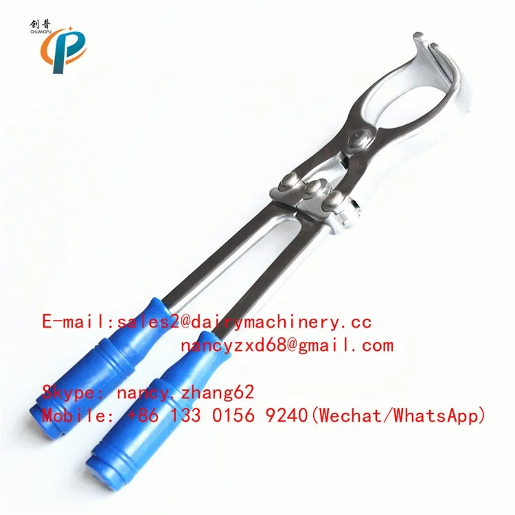 Stainless Steel Castrating Forceps for Goat, Bloodless Castrating for lambs with cheap price