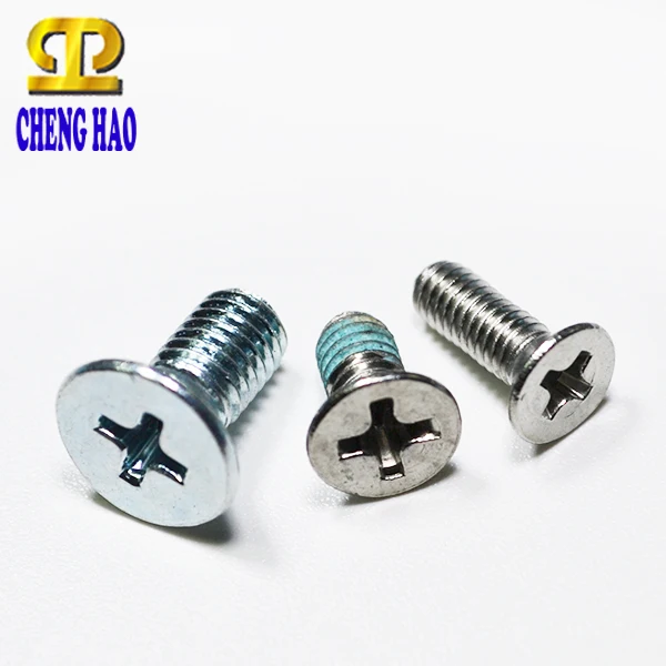 
 SS304 Countersunk Phillips Head Full Thread Bolt  