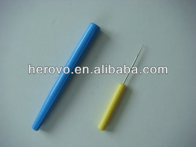 Основовязальных запчасти карл майер рашель-одеяло крюк-иглы 0.8 прямые