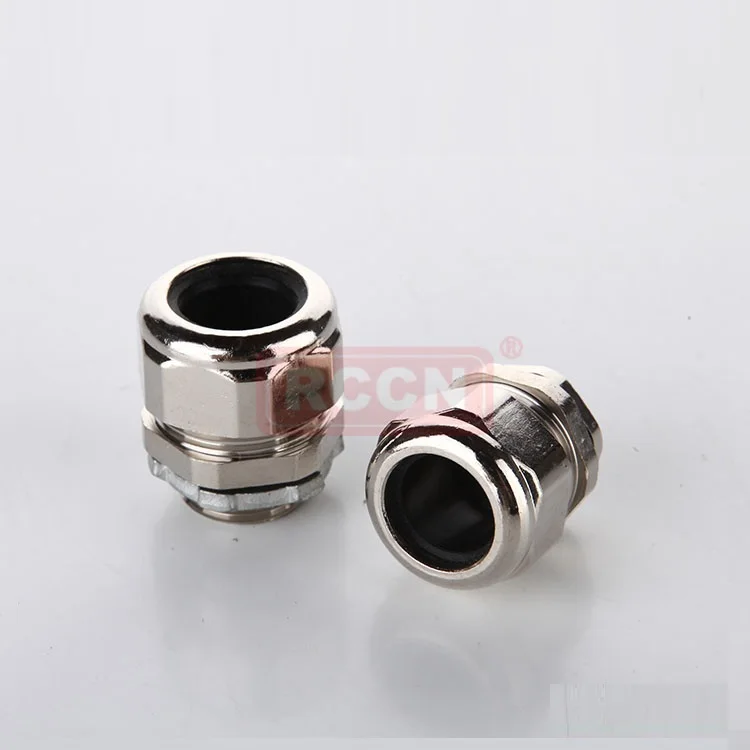 
New Ce Metric Size brass nickel plated cable gland 