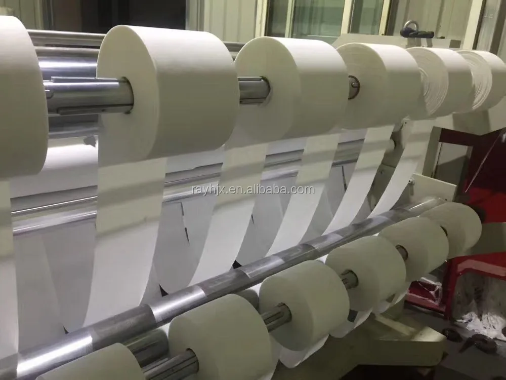 High Precision bias fabric tape slitting machine,non woven fabric slitting rewinding machine