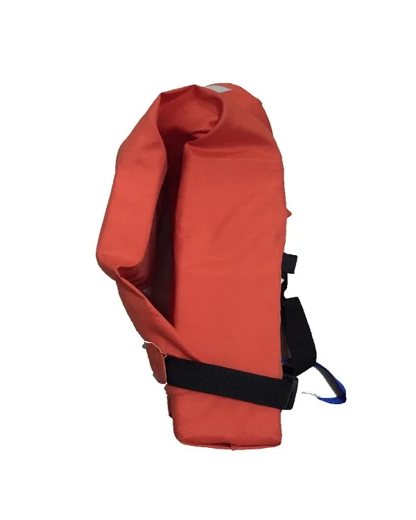 Factory hot sale SOLAS marine fabric water saving life jacket