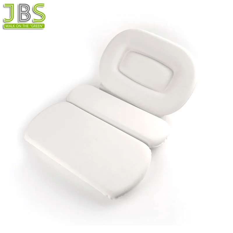 Роскошная комфортная трехпанельная подушка для ванны спа с присоской