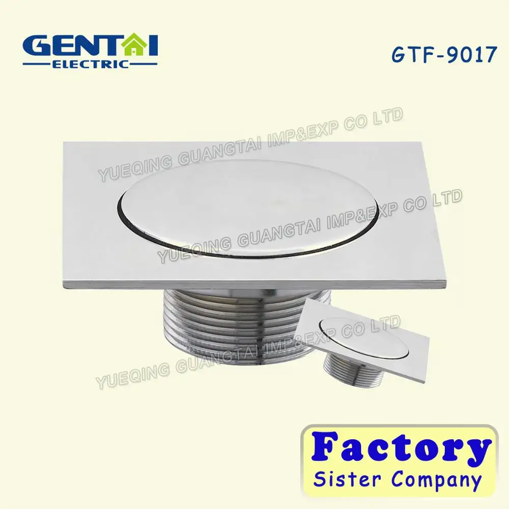 10*10 anti-insect anti-hair bathroom odor-resistant brushed nickel finish stainless steel floor drain