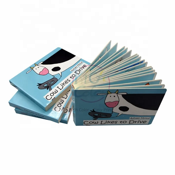 
High Quality Kids Board Book Printing On Demand Service 