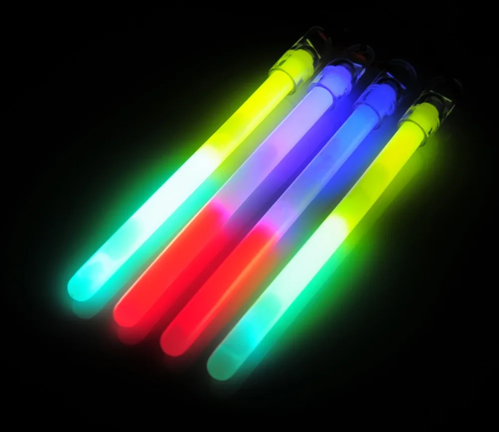 Высокая яркость двойной цвет химической свечение проблесковый маячок Stick