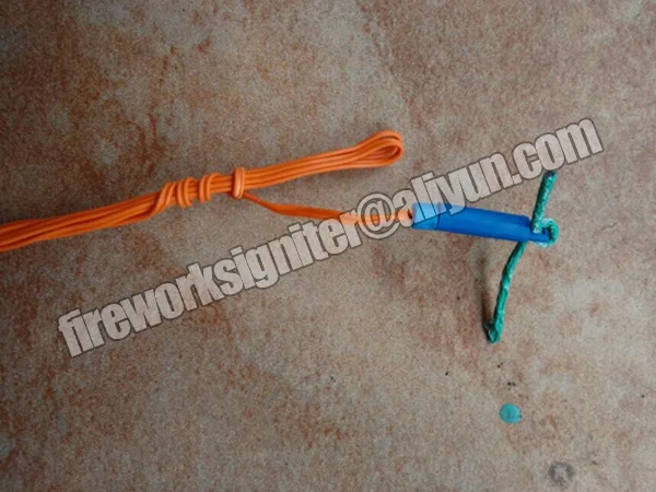 Ifuse safe fuse 0.45mm copper wire to make ce passed 2m fireworks igniter for professional fireworks show