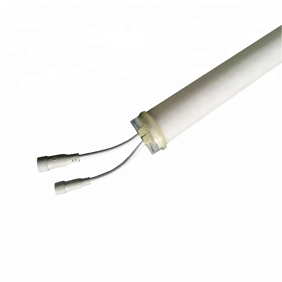 RGB waterproof led digital tube light outdoor IP65 led tube for building decoration
