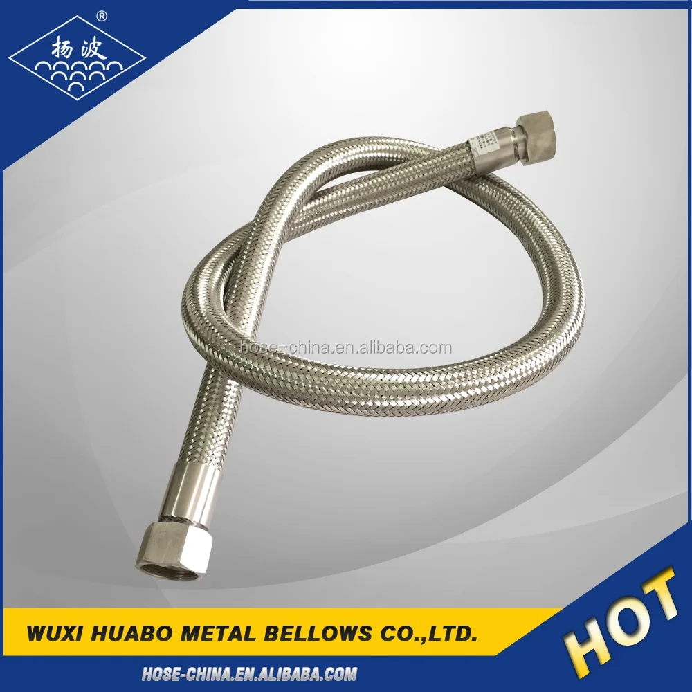 
Good Quality Metal Flexible 6 inches Hose For Bathroom and industry 