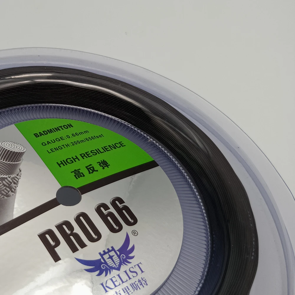 
Superb Hitting Sound High Durability Most Popular Best Seller Racket Reel Badminton String 