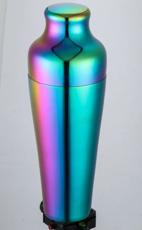 Wholesale barware item stainless steel colorful bar shaker unique cocktail shaker