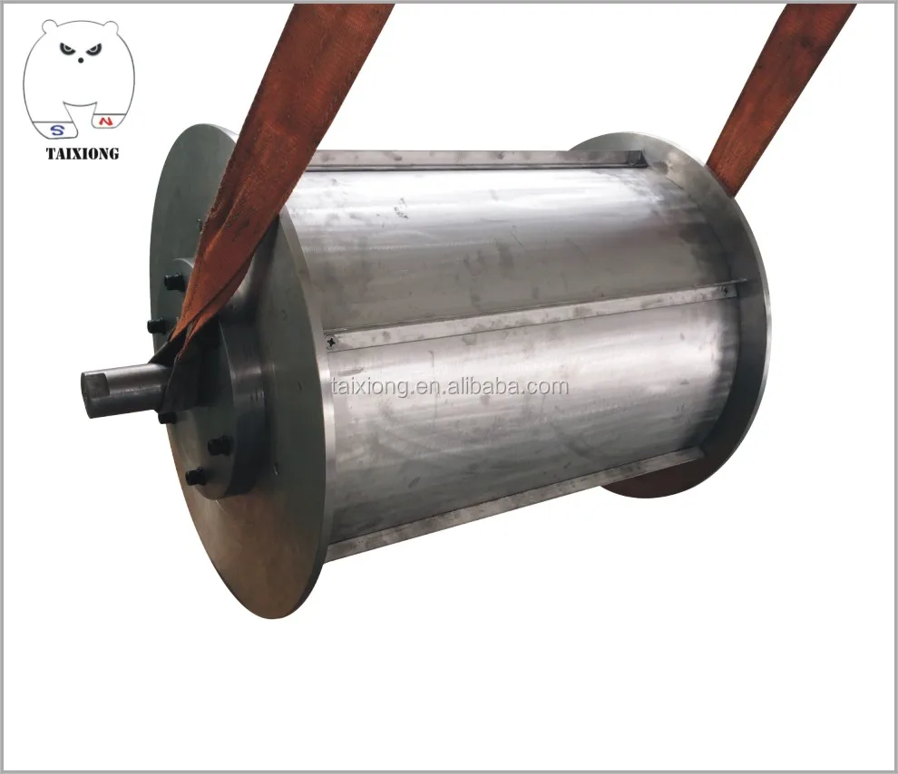 15000 Гаусс редкоземельный магнит постоянный магнитный шкив для ленточного конвейера