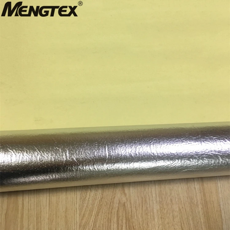 Para Aramid fabric Wear resistant cloth with aluminum foil fire retardant fabric for cable sleeve