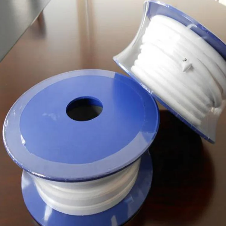 White 3mm 5mm 7mm Thickness Expanded PTFE Tape