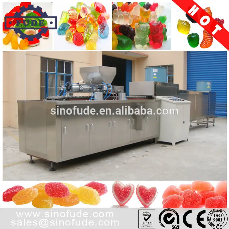 автоматизации желе конфеты производственной линии