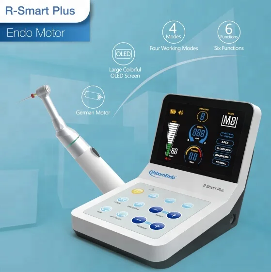 Updated 5 working models NEW R-Smart Plus dental endo motor with apex locator
