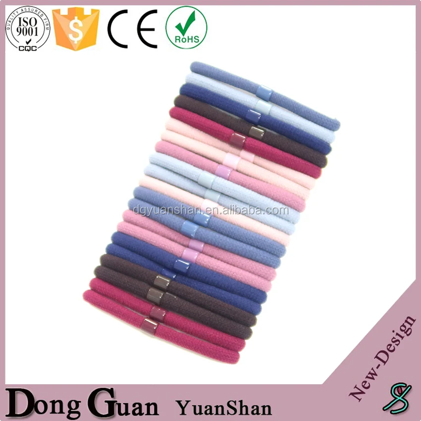 Fashion Design Hair Elastic Ties Fancy Ponytail Holders Girls Hairbands Hair Accessories For Ladies Beaded Hair Bands