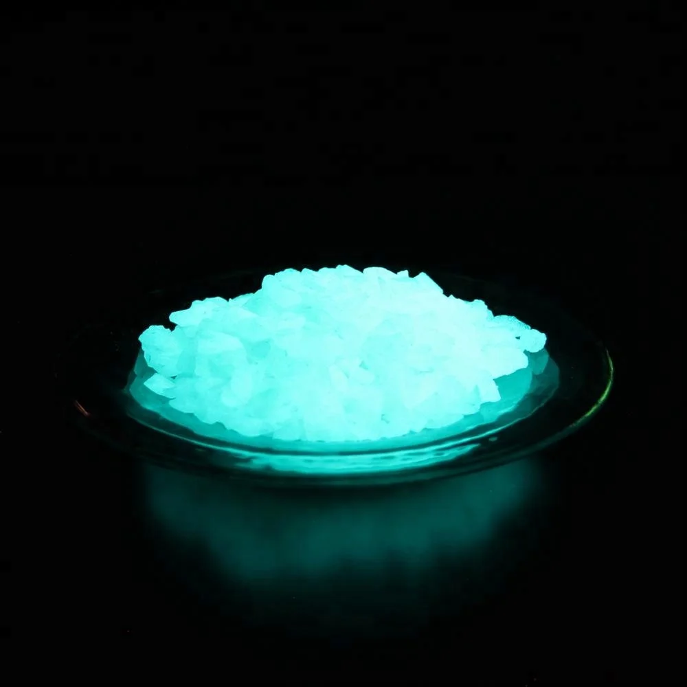 synthetic resin glow in the dark stones glow in the dark sand / luminous stones for paving and decoration