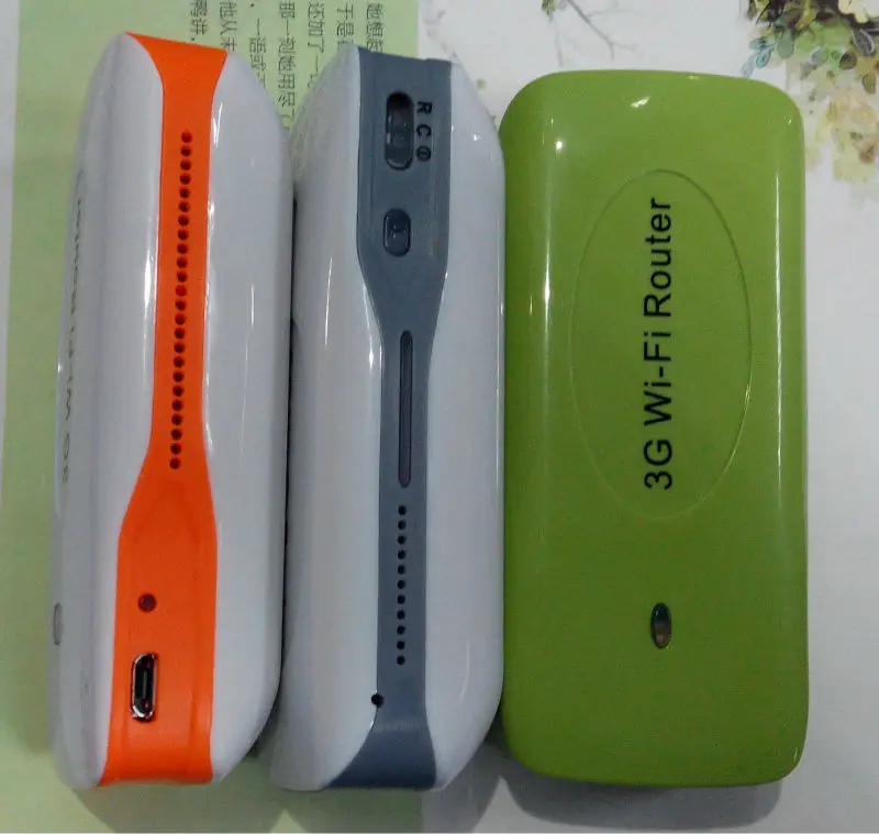 
3G WIFI wireless Router repeater networking wih power bank 