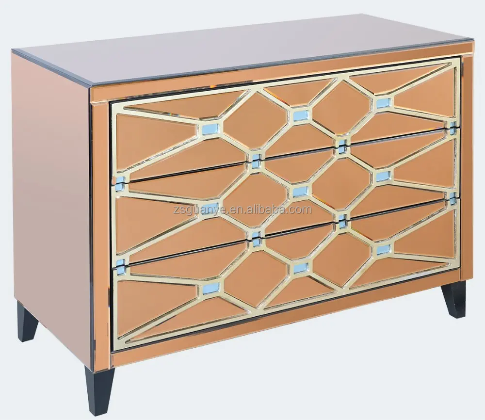 Лидер продаж, современный дизайн, прямоугольный зеркальный шкаф для хранения с 3 ящиками, комод с зеркалом