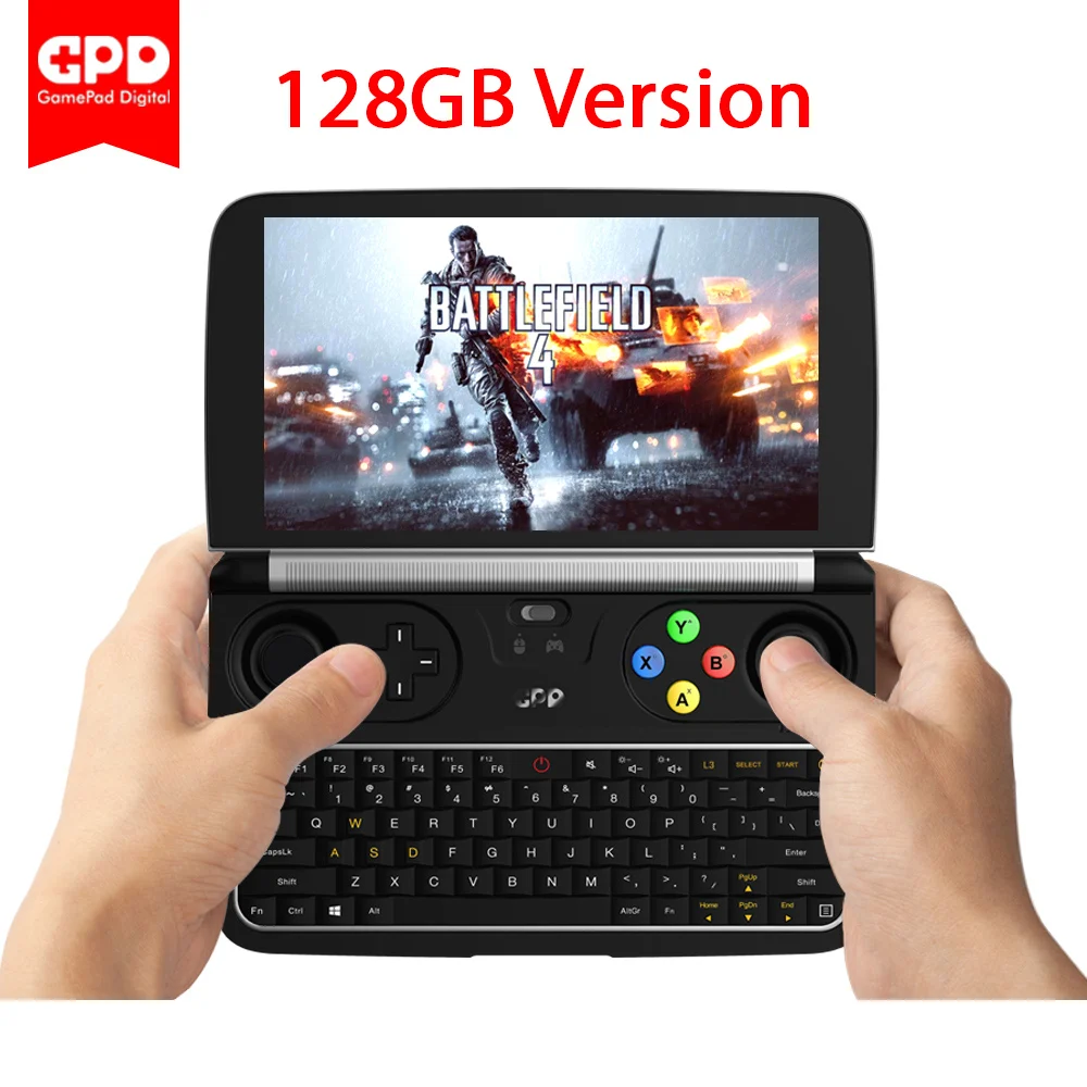 
New GPD WIN 2 6 Inch Handheld Gaming PC Laptop Intel Core m3-8100Y Windows 10 System 8GB RAM 256GB ROM Pocket Mini PC Laptop 