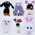 6pcs set 20cm 30cm The Secret Life of Pets Snowball Mel Max Chloe Buddy Soft Stuffed