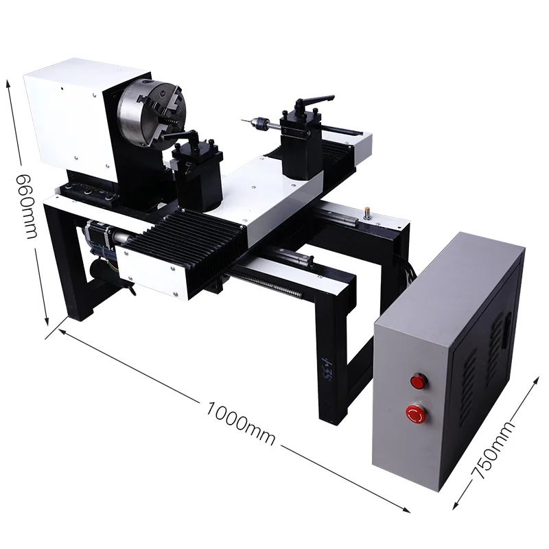 High Quality cnc  lathe For WOOD WORKING and metal processing