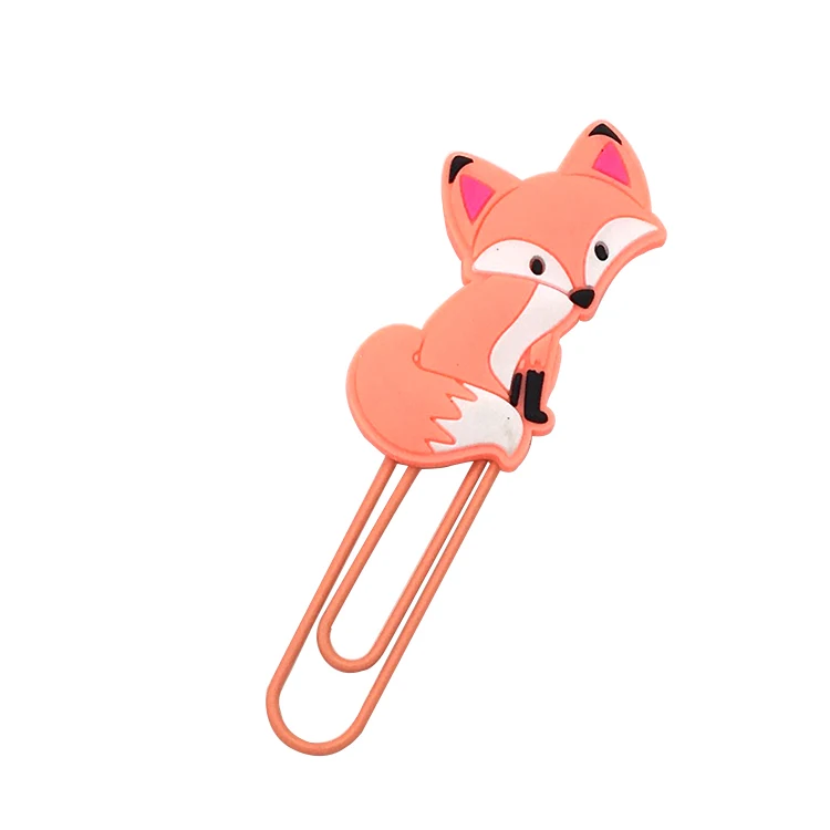 Оптовая продажа симпатичные формы животных Скрепки для бумаги под заказ