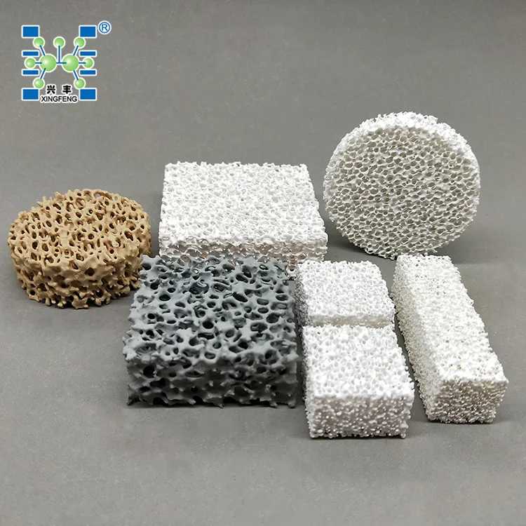 Steel Casting Industry Zirconia Ceramic Foam Filter