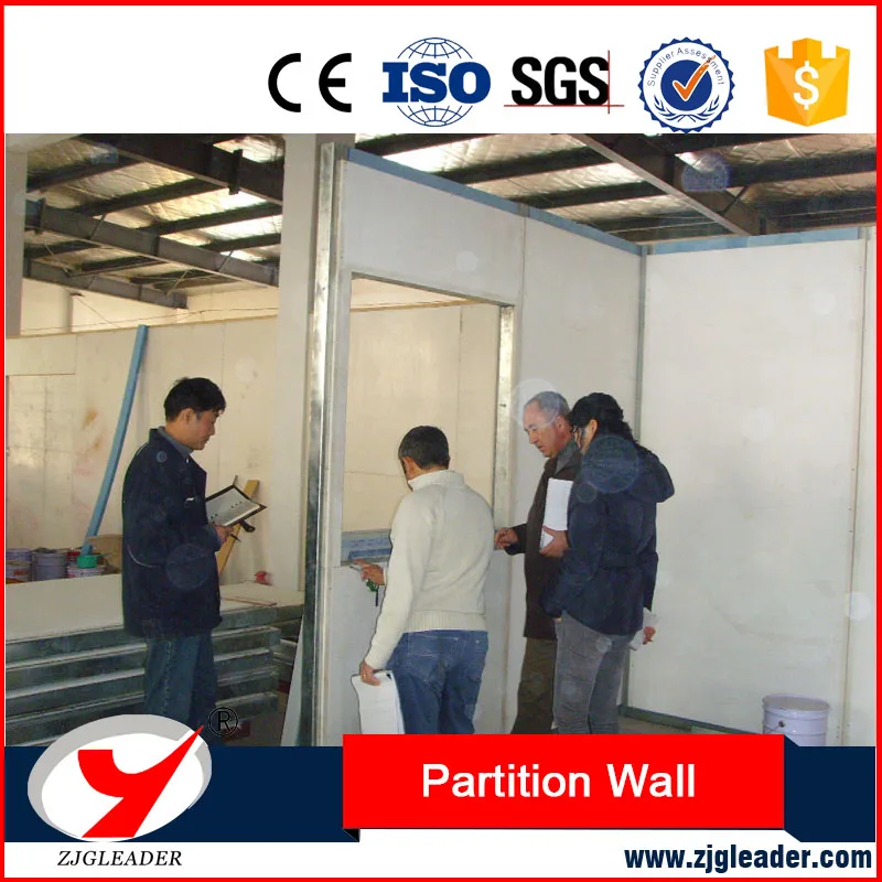 MGO BOARD Movable sound proof materials used building partition wall
