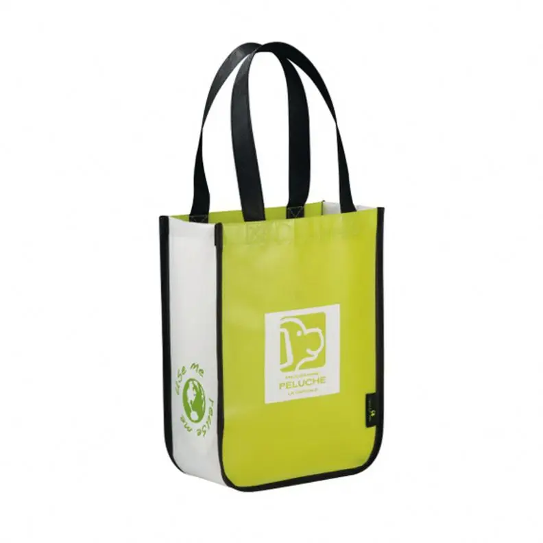 
Eco-Friendly Customized Promotional Non Woven Bag/Non woven Shopping Bag/lulu lemon Non-woven Tote Bag round corner tote bag 