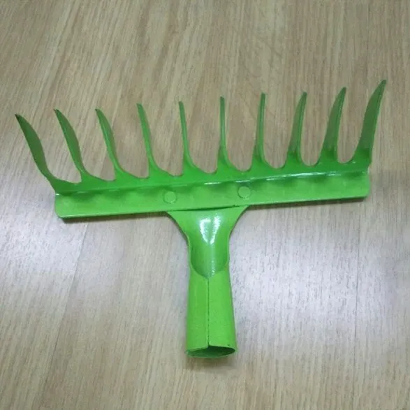 Carbon steel garden rake metal rake  head farm rake in Guangzhou