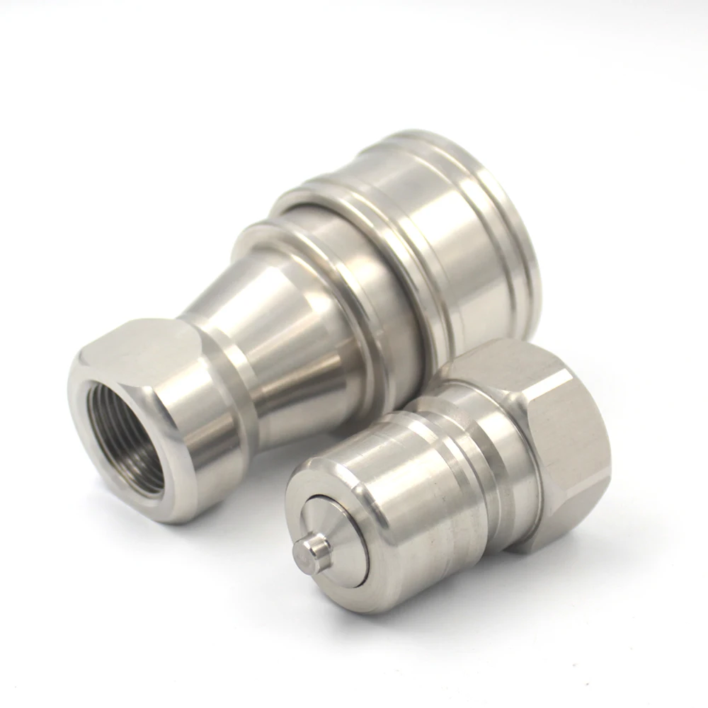 KZF-06 3/4 inch BSP NPT  Parker 60 interchange stainless steel quick connect couplings