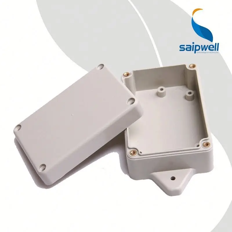 100*68*40mm Small Electric Box with Mounting Ears Outdoor Waterproof Box Wall Mount