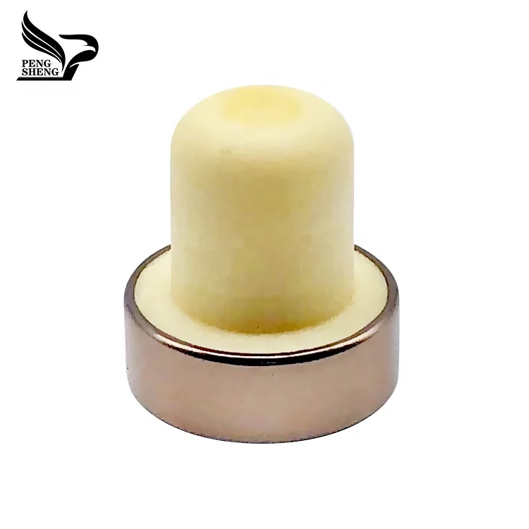 Cap Stopper Rose Gold T-top Aluminum Synthetic Cork Wooden Wine Customized Logo Plastic Caps for Bottles Golden Customized Size