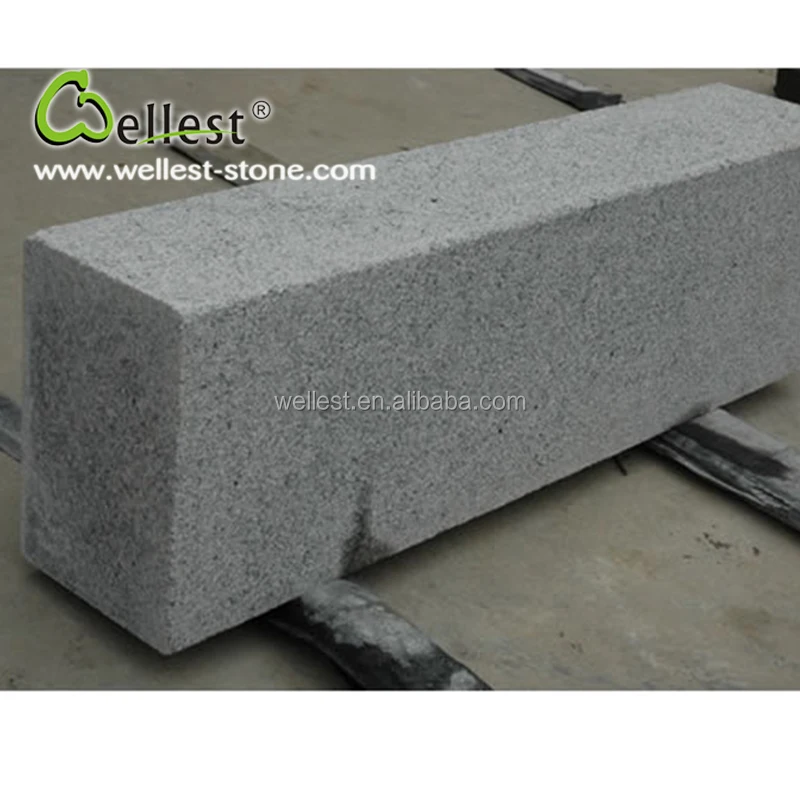 
Wholesale G603 Lunar Pearl Granite Curb Stone for Paving Road Edge 