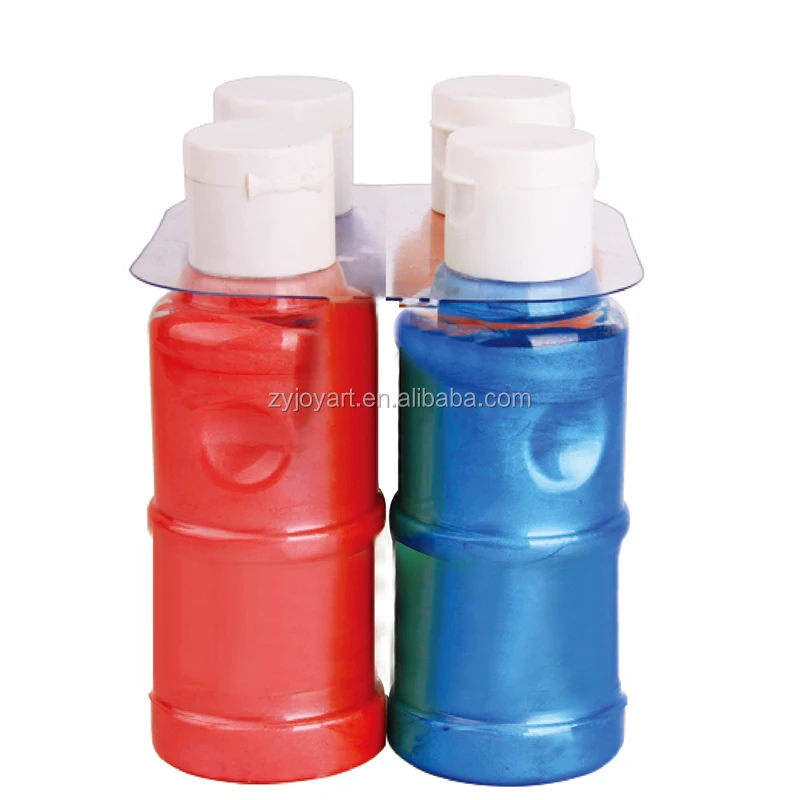 4 opaque colors factory cost-effective acrylic leather paint 120ML