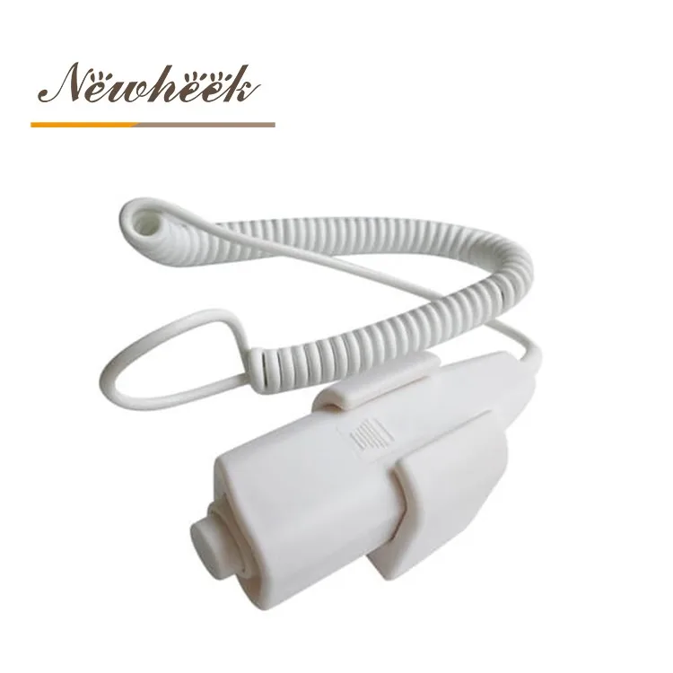 Two-position xray pre-exposure push button hand switch with inner OMRON micro switch with 3m-wire cord and customizeds lengths