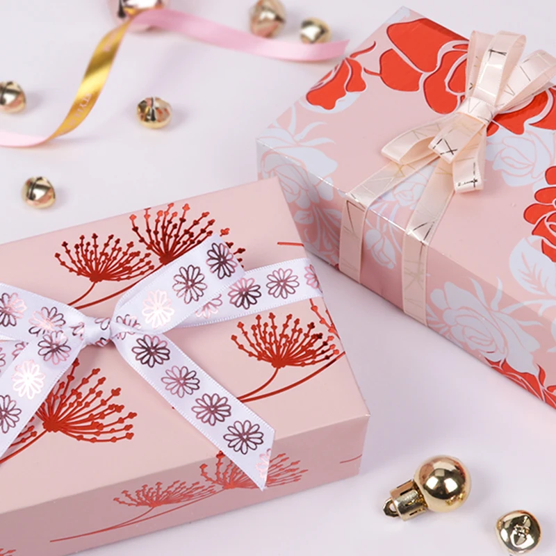 
Fancy printed gift wrapping paper for flower bouquet wrapping paper 