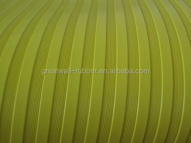 10mm thickness 2000mm width wide used rubber sheet back surface fabric finish with 1ply 2ply 3ply