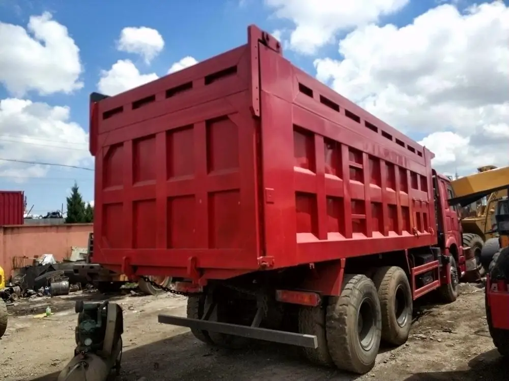 Second hand Dump truck  howo diesel dump truck 6*4 8*4 371hp 375hp hot sale