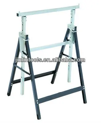 
Telescopic Builders Trestle Work Bench Carpenter Folding Saw Horse Tools 