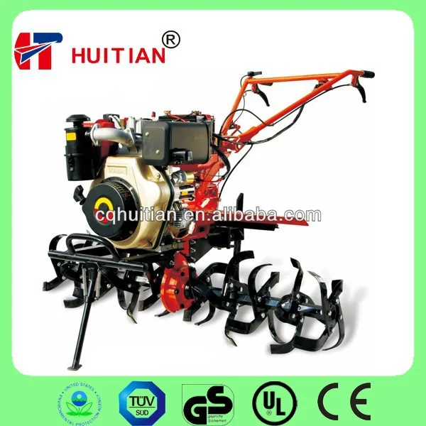 10HP HT135(E) Diesel Gear Drive Durable Motocultivator with KAMA Engine
