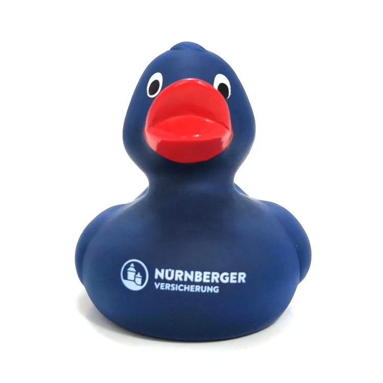 8cm High Quality Custom Safety Bath Floating Rubber Duck Toy
