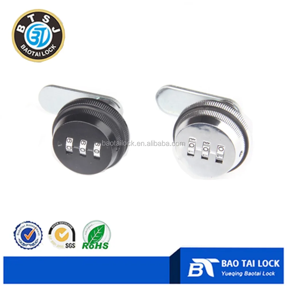 BT3107 сбрасываемый 3 цифровой Keyless тренажерный зал раздевалки почтовый ящик пароль