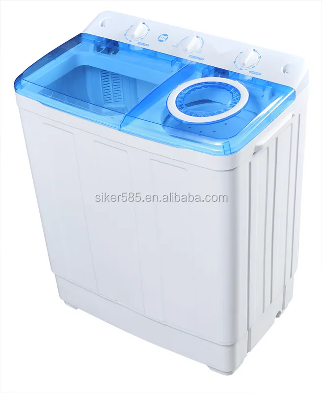 
Transparent cover 6.5KG semi automatic top loading washing machine 