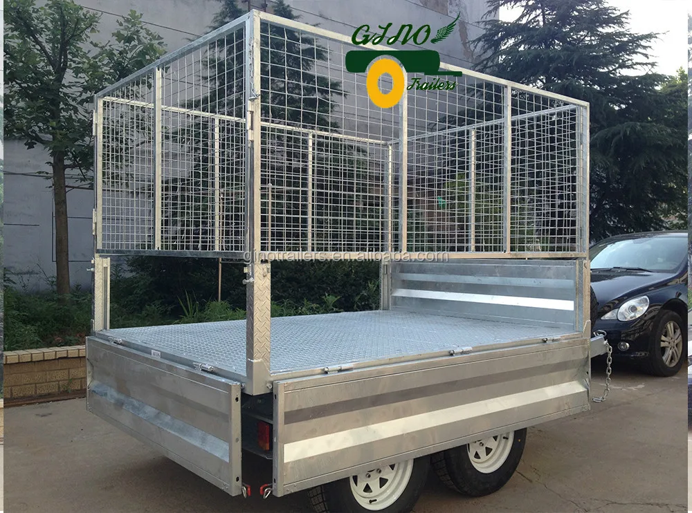 
heavy duty dia 50mm coupling hydraulic low bed trailer 