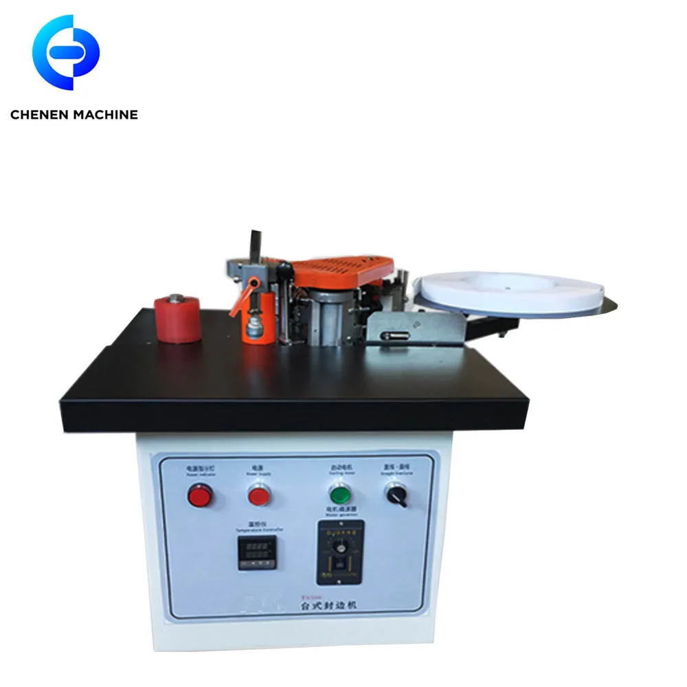 straight / curve manual edge banding machine